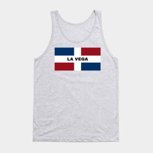 La Vega City in Dominican Republic Flag Tank Top